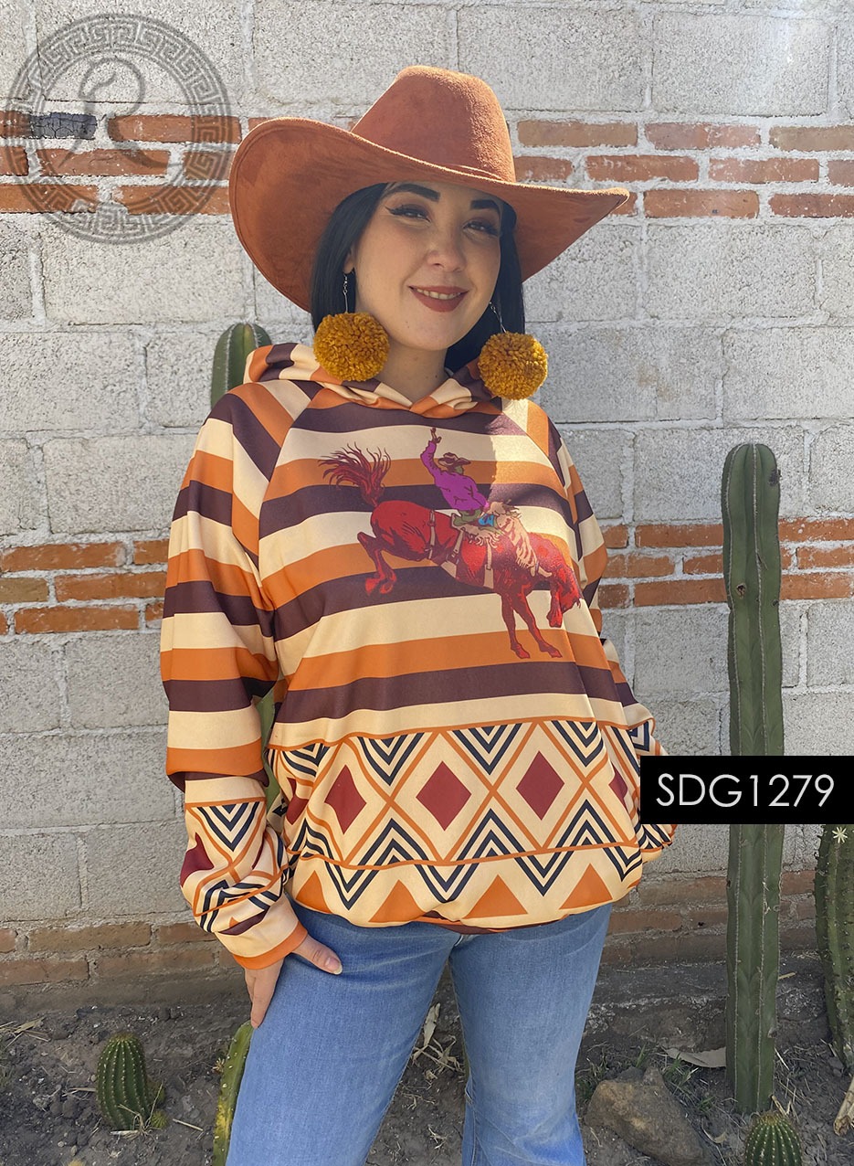 SUDADERA CON GORRO - SDG1279